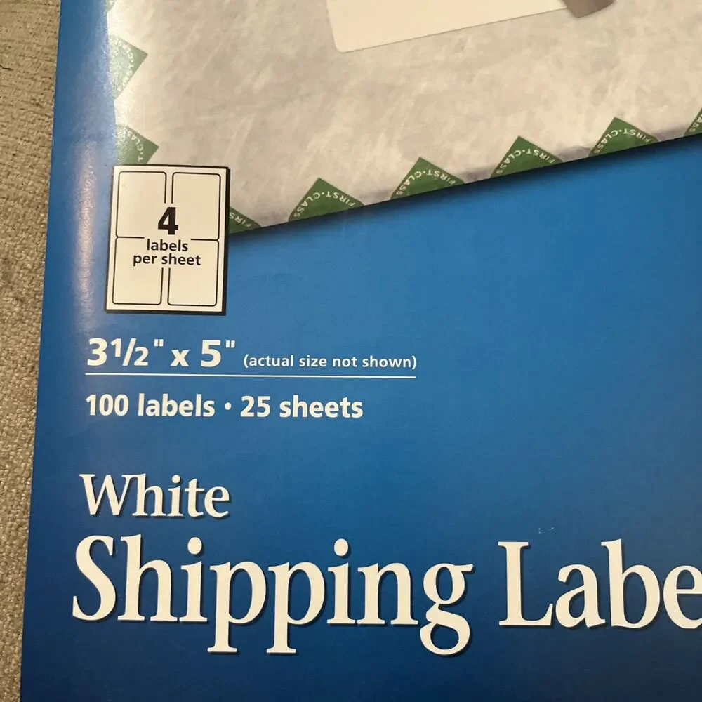 Avery 8168 Shipping Label - 3.5